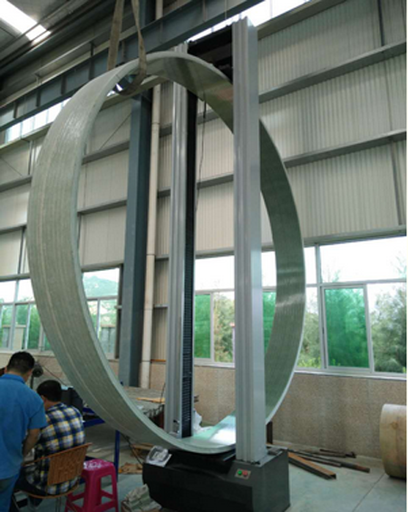 The scene photos of Ring stiffness Testing Machine